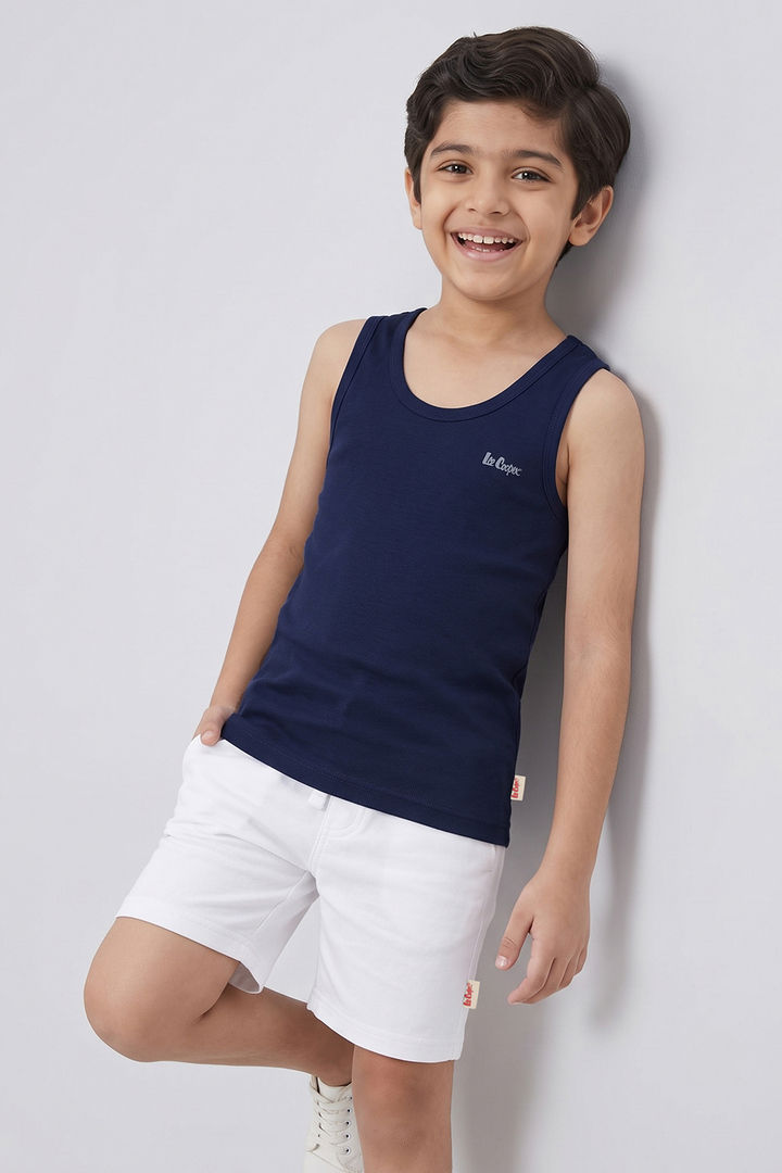 Lee Cooper Boys Vest (Pack of 2) - Multicolor — image 5